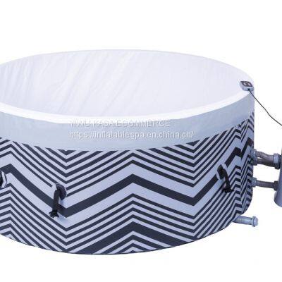 YMW624 6-Person Foam SPA Round With Blower Bubble Function With Heater Warm Water With Filtration Clean Water photo-3