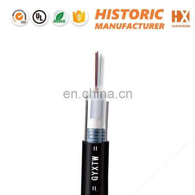 Factory Price GYXTW Support Parallel Steel Single PE Sheath 2-12 Counts Outdoor Optical Fiber Cable photo-4