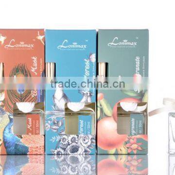 85ml Home Fragrance Aroma Reed Diffuser With Glass Bottle and Clay Decoration SA-0043 photo-3