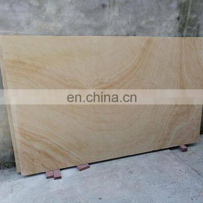 Sichuan Yellow Wood Veins Sandstone Paving Stone