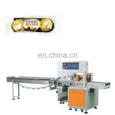 Automatic chocolate wrapping machine packing