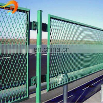 Factory Customization  Expanded Metal Mesh  Fence Panel Galvanized Steel Decorative Fence