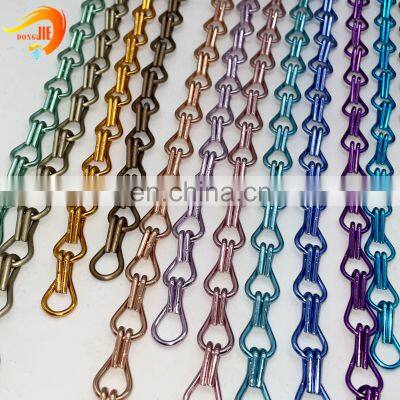 Декоративные алюминиевые цепчатые занавески-экран с анодированным покрытием photo-4