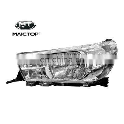 MAICTOP CAR AUTO SPARE PARTS headlamp for revo 2015-2018 Halogen headlights