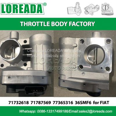 Throttle Body 71732618 71787569 77365316 fits FIAT PANDA 1.2 2003 on 188A4.000 Auto Lemark 71732618 Quality