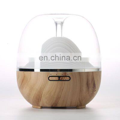 600ml Big Capacity Fashion Wooden Humidifier Air Aromatherapy Ultrasonic Oil Diffuser Essential Oil Humidifier