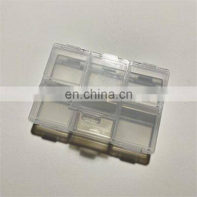 Customize Plastic 6 Compartments Small Pill Box photo-3