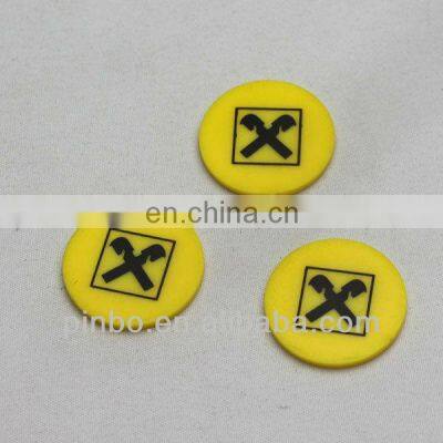 Customized Promotional Shopping Cart Plastic Token Coin with Different Size