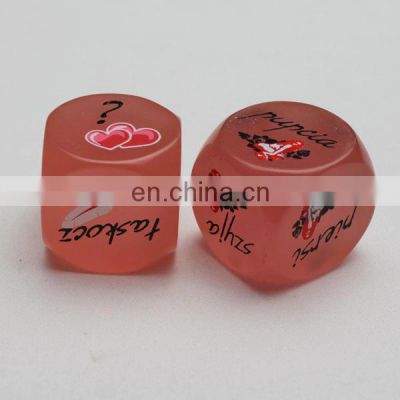 Custom Love Game Dice