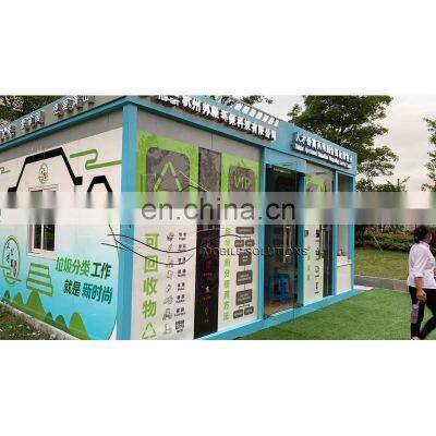 Medical Clinic Clinic Flat Pack Container for Isolation Room Isolation Sale White OEM Customized Pvc Box Glass Time Outdoor ROHS