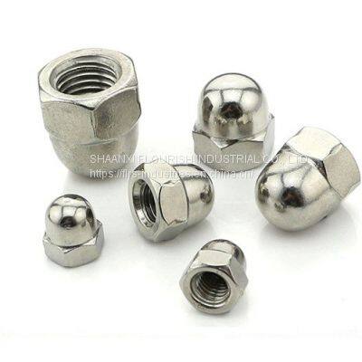 Threaded Hexagon Lock Nut Stainless Steel / Carbon Steel Made For Construction Industry photo-3