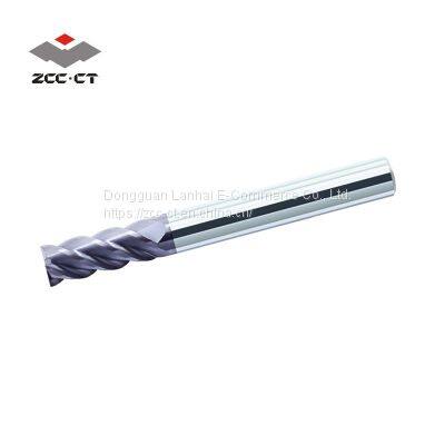 Zhuzhou Diamond Tungsten Steel Milling Cutter GM-4E-D10.0 Cemented Carbide Milling Cutter Four-blade Straight Shank Flat End Milling Cutter photo-4