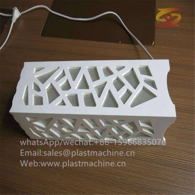 Production line sheet making pvc marble board machine