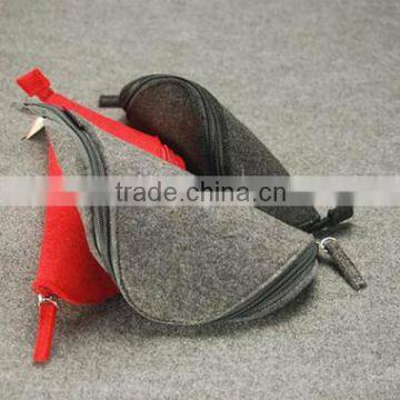 Felt Power Cord Coin Bag Case Sleeve Laptop Charger Bag Accessory Bag Mouse Bag photo-5