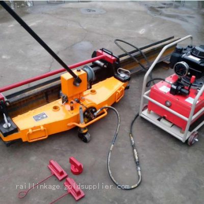 Hydraulic straightener (special for trough rail)