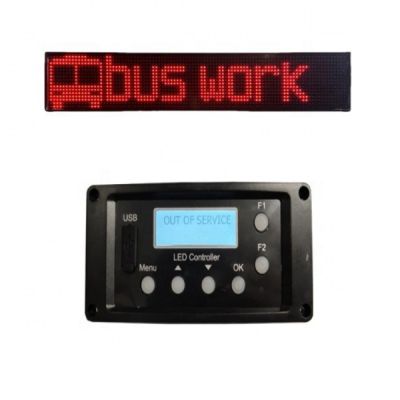 Bus Front LED Board Display Screen Bus Spare Parts Led Route Destination Sign