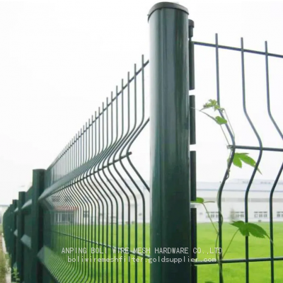 Curvy welded wire mesh fence supplier PE Coated and PVC coated welded Wire fencing Curvy Welded Wire Mesh Fence/BOLI WIRE MESH QUALITY WELDED WIRE FENCING