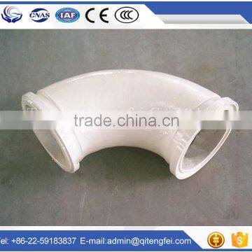 Steel pipe elbow,DN125 carbon steel casting concrete pump parts