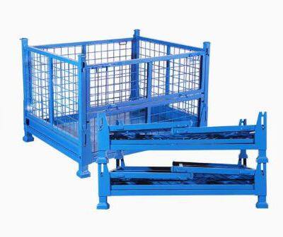Transport and Storage with Industrial Storage Cage Industrial Storage Cage Battery Storage Rack