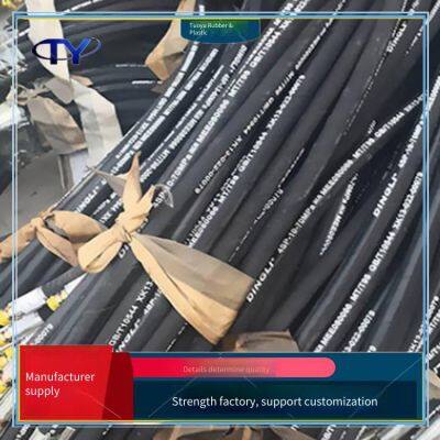 Supply of High-pressure Rubber Hoses, Flange Ultra-high-pressure Steel Wire Rubber Hoses With a Complete Range of Types, From the Source Manufacturer photo-4