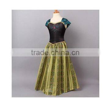 Wholesale Cheap 2015 Elsa Queen Dress For Girls D photo-3