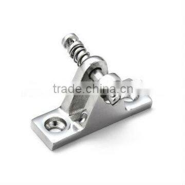 Stainless Steel Angled Deck Hinge with Removable Pin