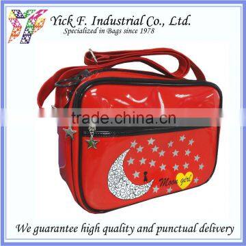Lovely Girls Shiny PVC Fashion Day / Shoulder bag