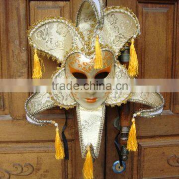 wholesale custom party supplies face Mask venetian masks hanging ear princess full face mask