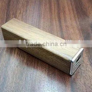 2200mah wooden Power bank