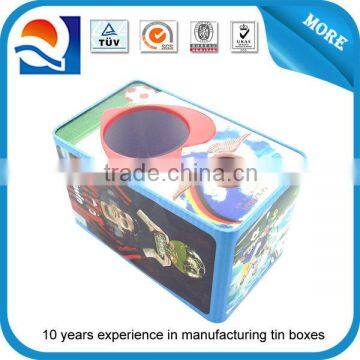 Widely used music tin for acoustic enclosure