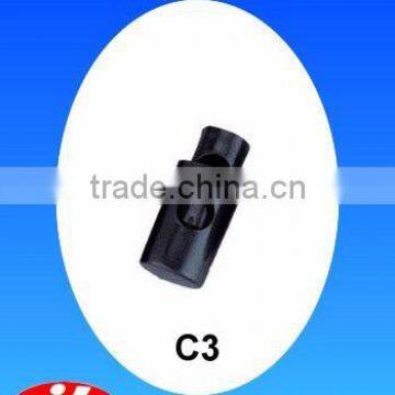 Plastic Cord Stopper Barrel Cord Lock for Apparel Accessories photo-5