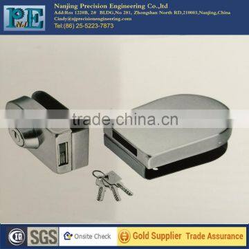 Hot sale precision cnc machining double door lock head for door hardware