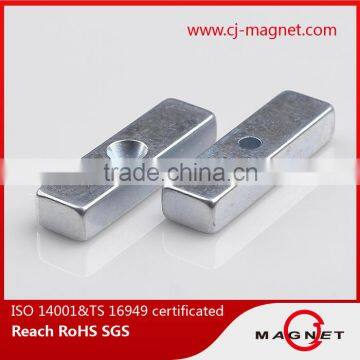 N30SH N45SH magnet with countersink ndfeb/neodymium magnet certificated for sale professional manufacturer