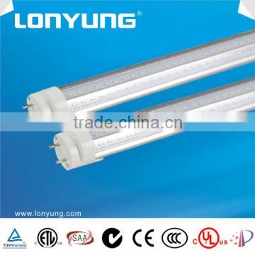 High brightness wide beam angle 240 degree led red tube sexy t8