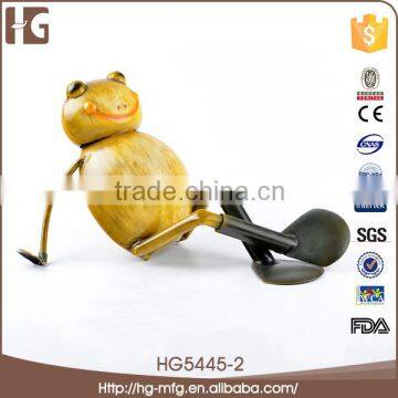 Originality animal model art decoration outdoor statue of frog 35x28x20CMH