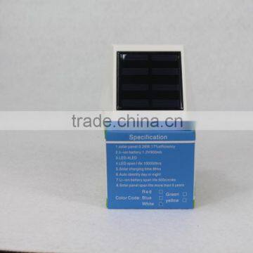 Solar LED Wall Light Lamp for Backyard Garden Out Door Wall Lighting photo-4