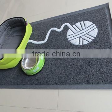 New Design 3D Vinyl Loop Pad Cat Feeding Mat