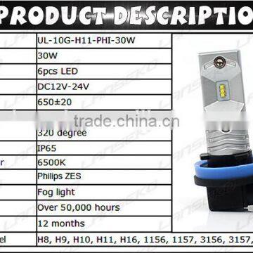 LANSEKO Brand LED Fog Lights for Auto Headlight 1156/T20/1157/3156/3157/H11/7440/7443 Car Led Bulb photo-3