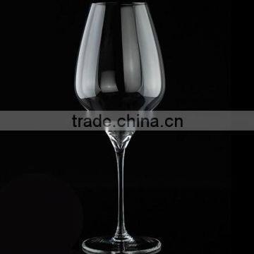 580ML Hand Blown Crystal Wine Glass; Crystal Glass Cup