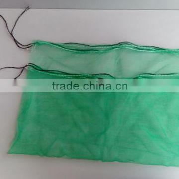 Drawstring date palm tree mesh bag