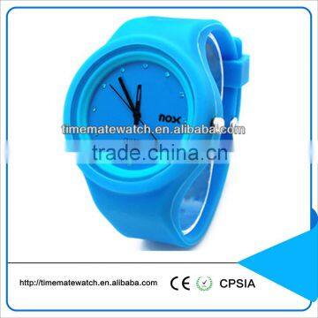 Custom Printed Logo Interchangeable Silicone Strap Watch photo-3