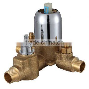 Pressure balancing diverter valve for bath & shower , brass shower valve