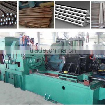 plain steel round bar peeling polishing cutting chamfering machine