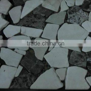 Sandstone irregular mosaic tumbled