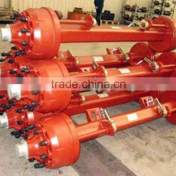 3 LINES 6 AXLE LOW BED SEMI TRAILER photo-4