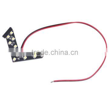 Car Styling 1PCS 14 SMD LED Arrow Panels Light Car Side Mirror Turn Signal/Indicator Light/Car Led/ Parking photo-3