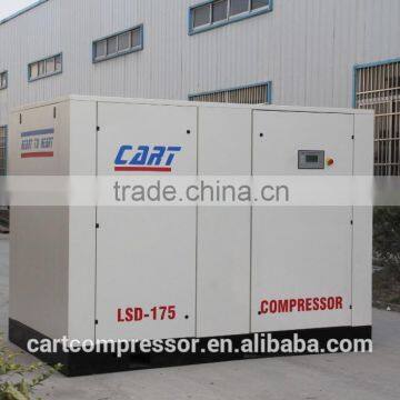 160KW/220HP China supplier energy saving screw compressor stationary compressor