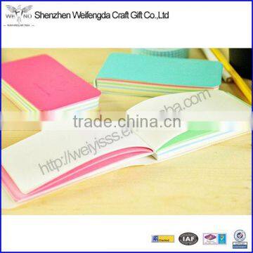 Hot Sale High Quality Colorful Cheap Leather Mini Custom Notepad