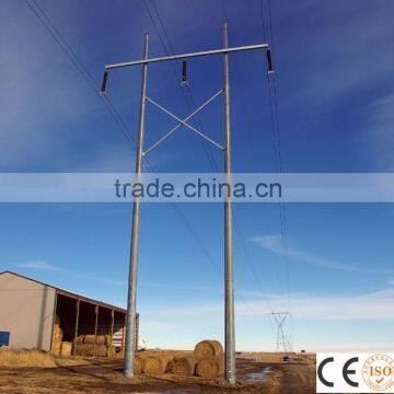 transmission line pole for various voltage