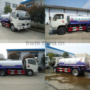 3000 liter water tank truck, 3000 liter water delivery truck, 3 m3 water pump truck